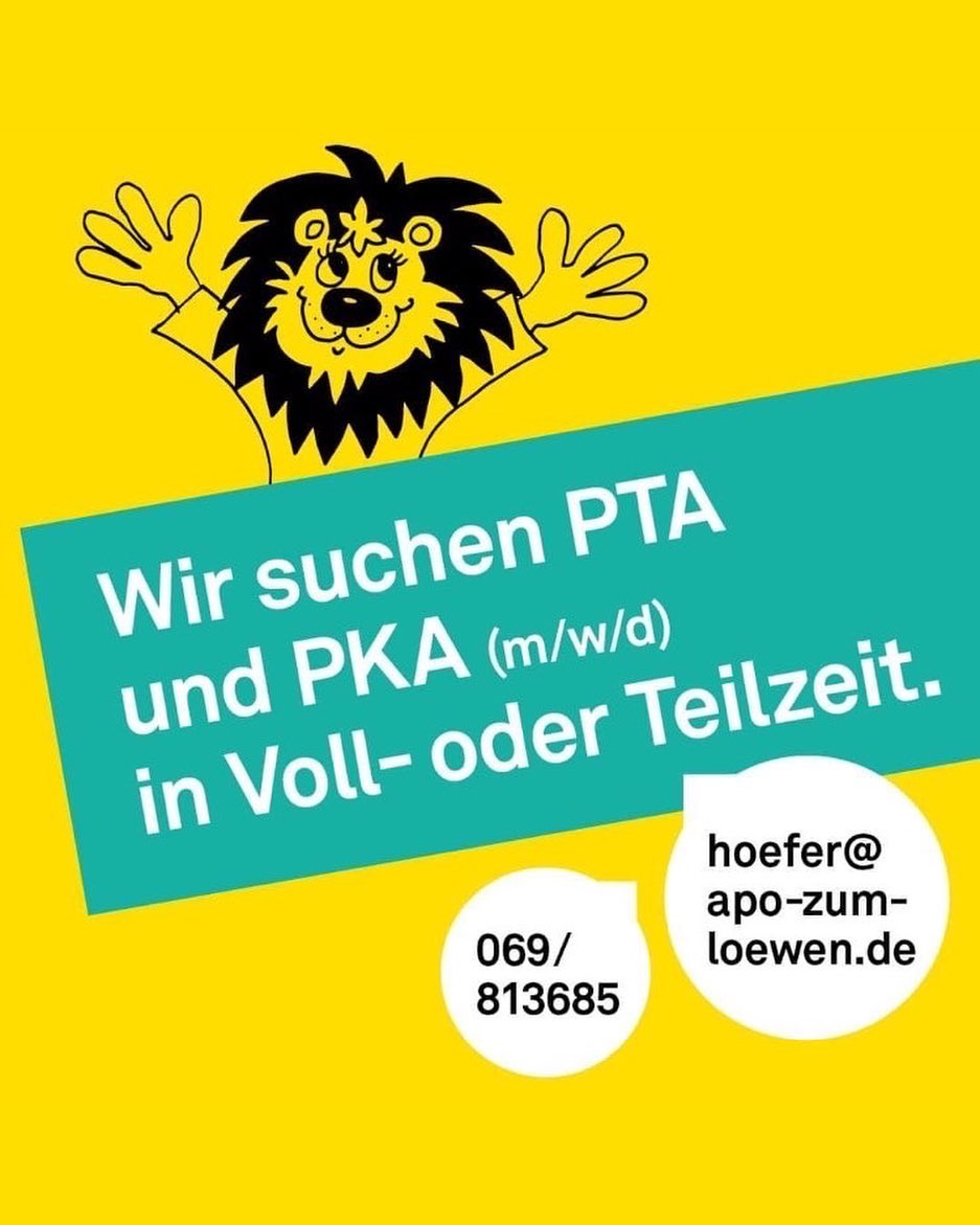 wir suchen PTA und PKA