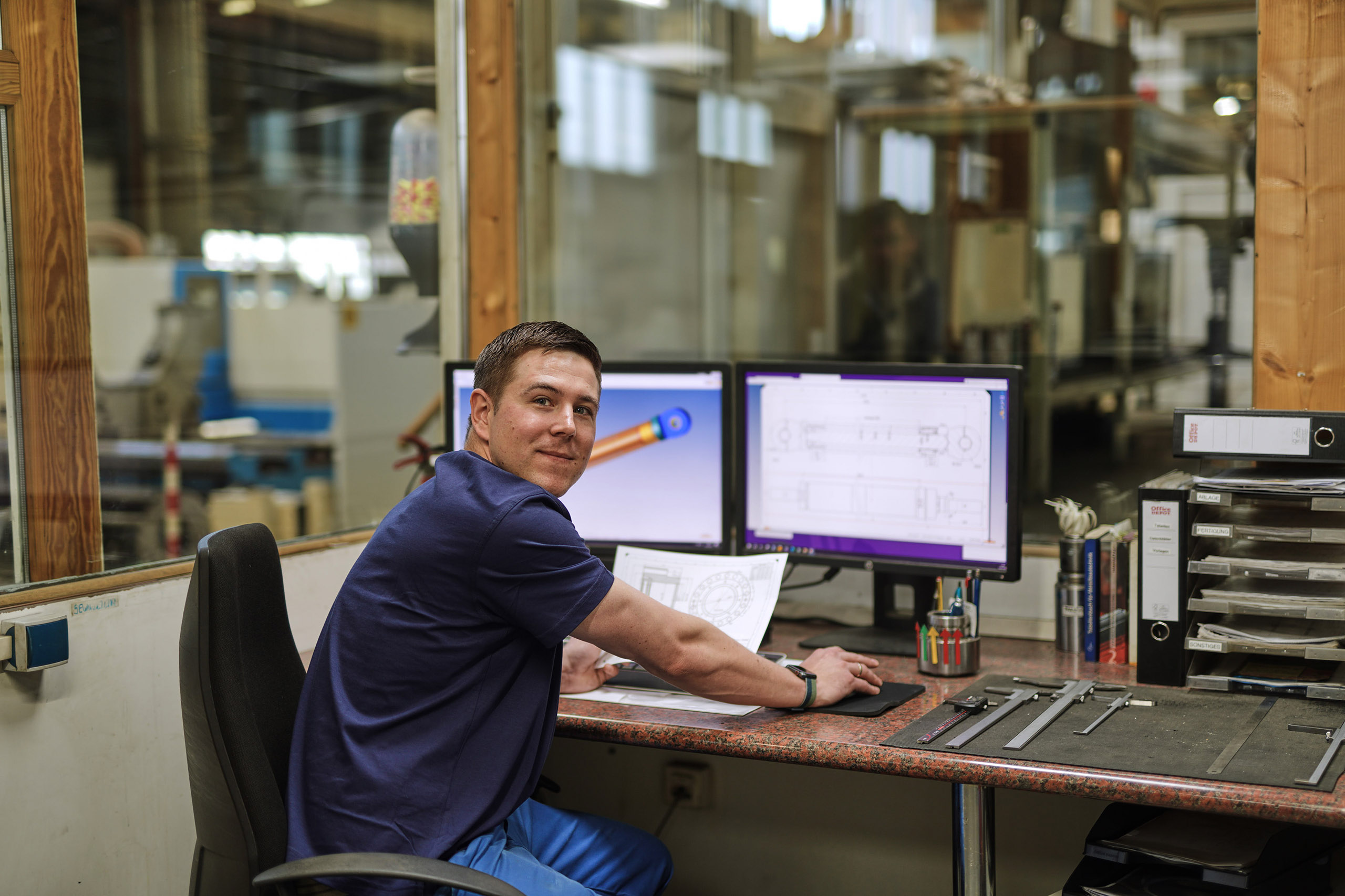 Fertigung von Hydraulikzylindern